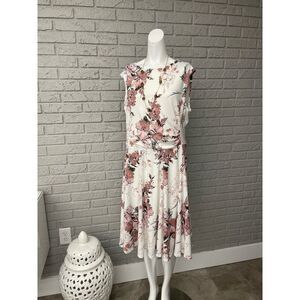 Bedford Fair Floral Shift Dress Size 14P